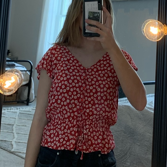 floral blouse - Picture 3 of 3